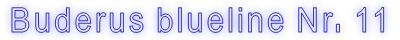 Buderus blueline Nr. 11